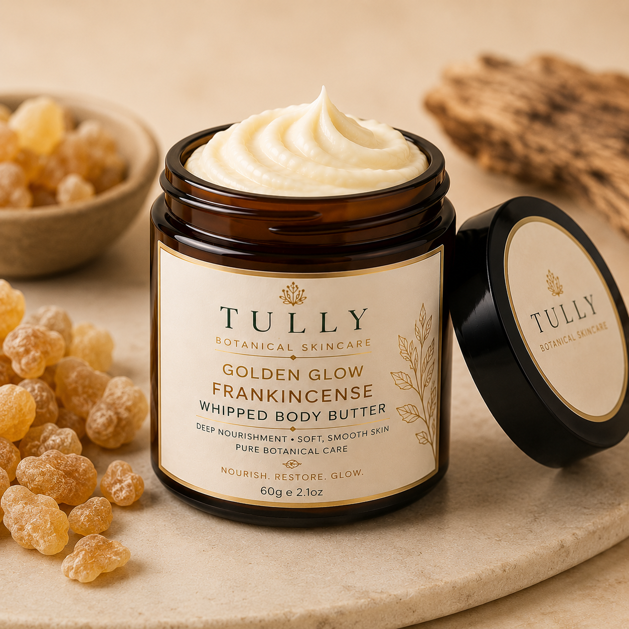 Golden Glow Frankincense Whipped Body Butter