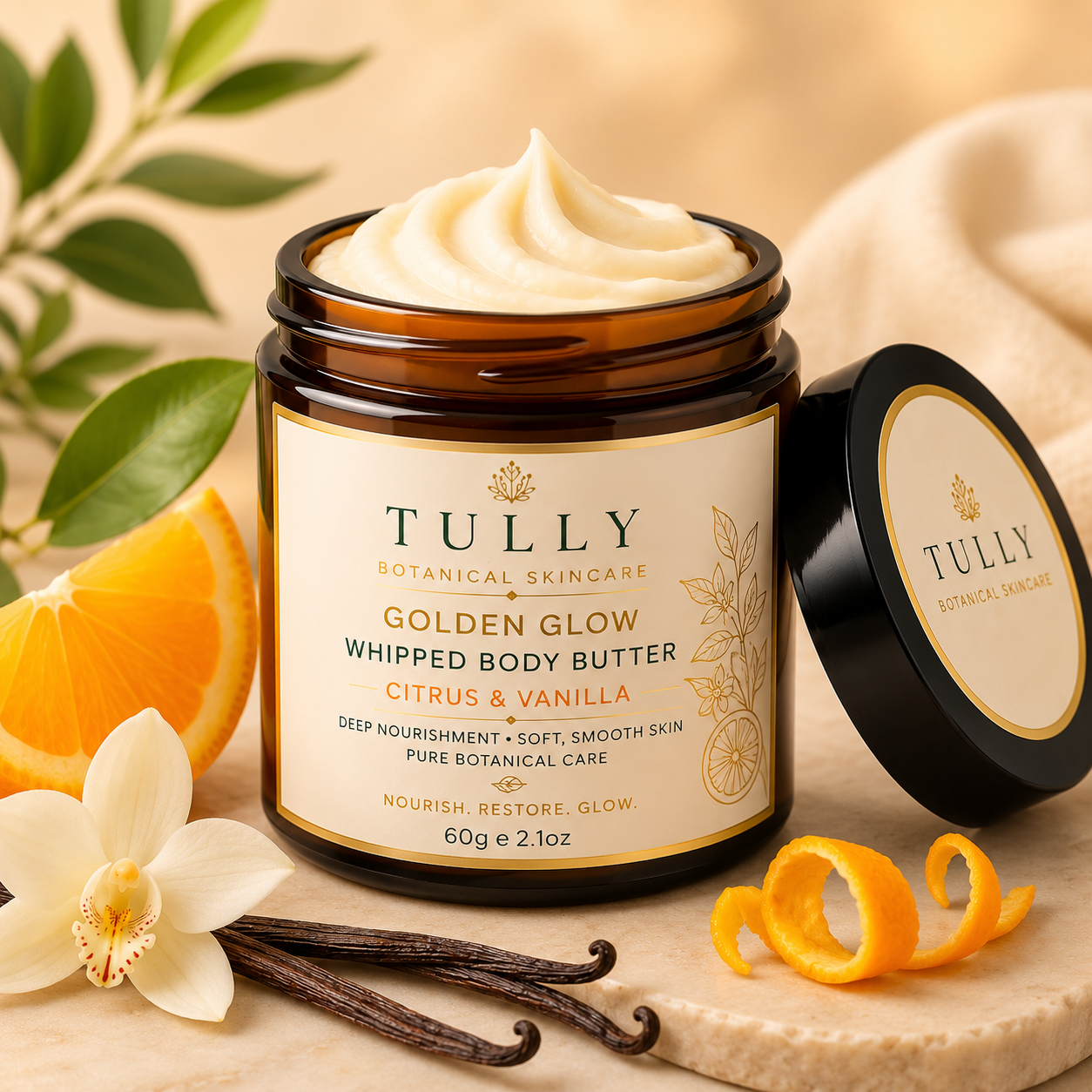 Golden Glow Whipped Body Butter